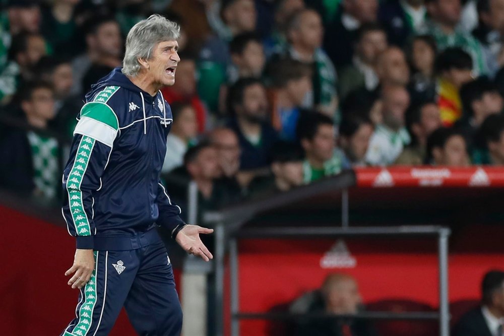 Pellegrini habló tras la victoria en Mestalla. EFE