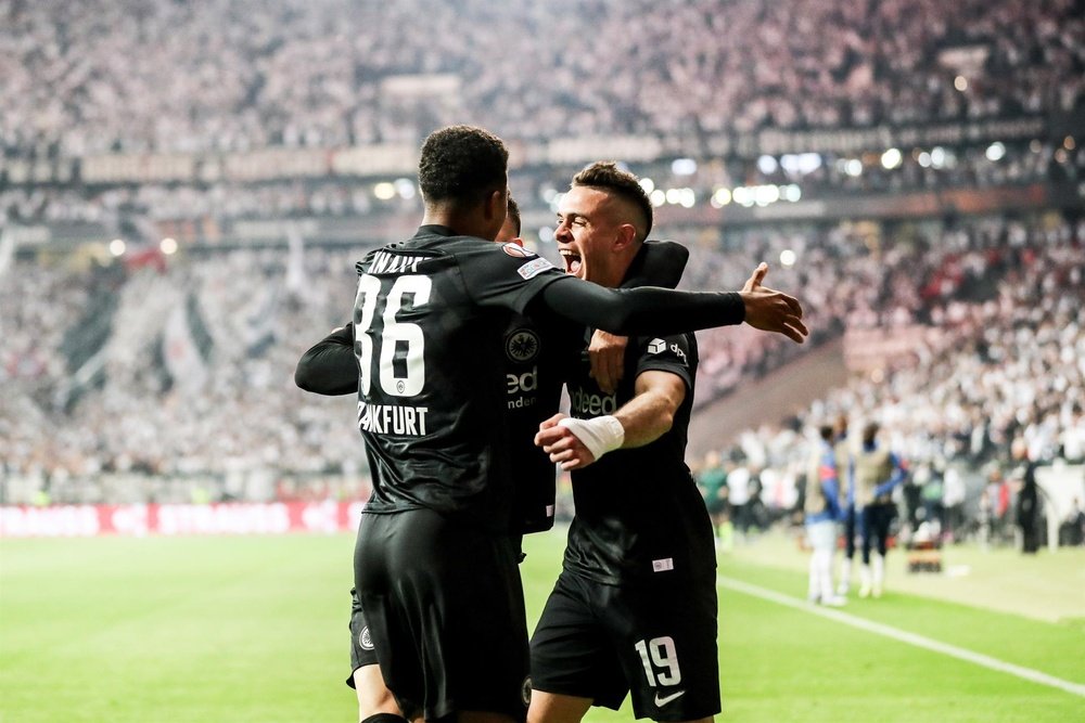 O Eintracht está na final.EFE
