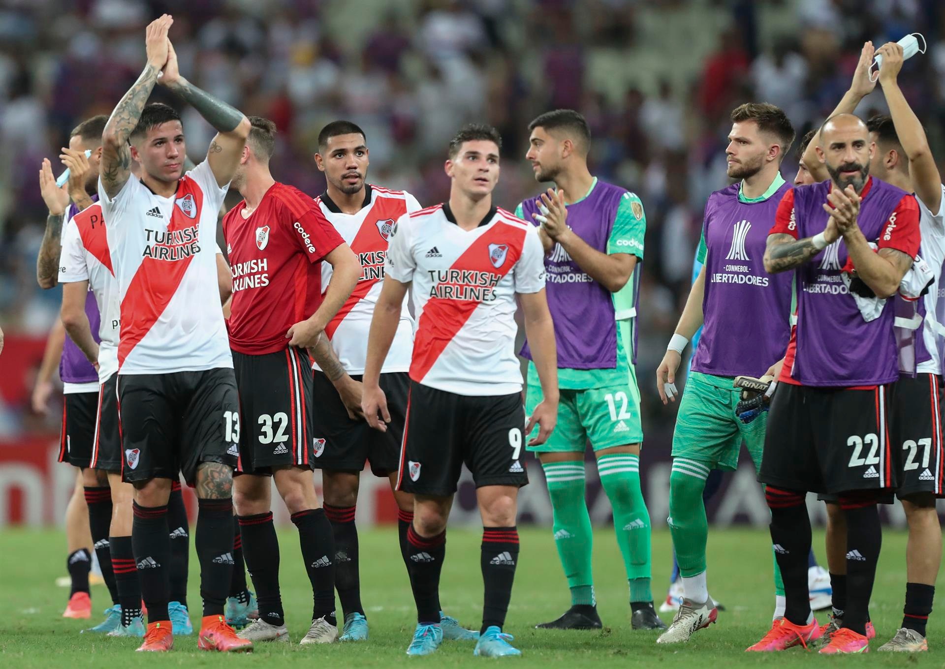 Fortaleza felicitó a River Plate por su deportividad. EFE