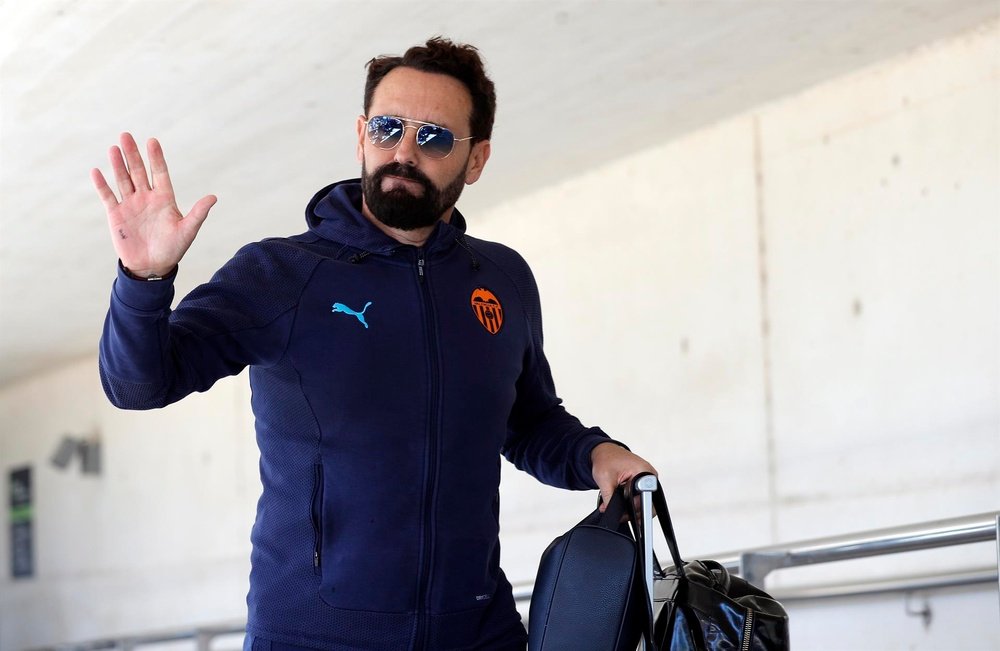 Bordalás habló en rueda de prensa, como su homólogo Coudet. EFE