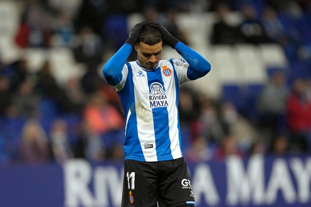 De Tomás tiene contrato con el Espanyol hasta 2026. EFE