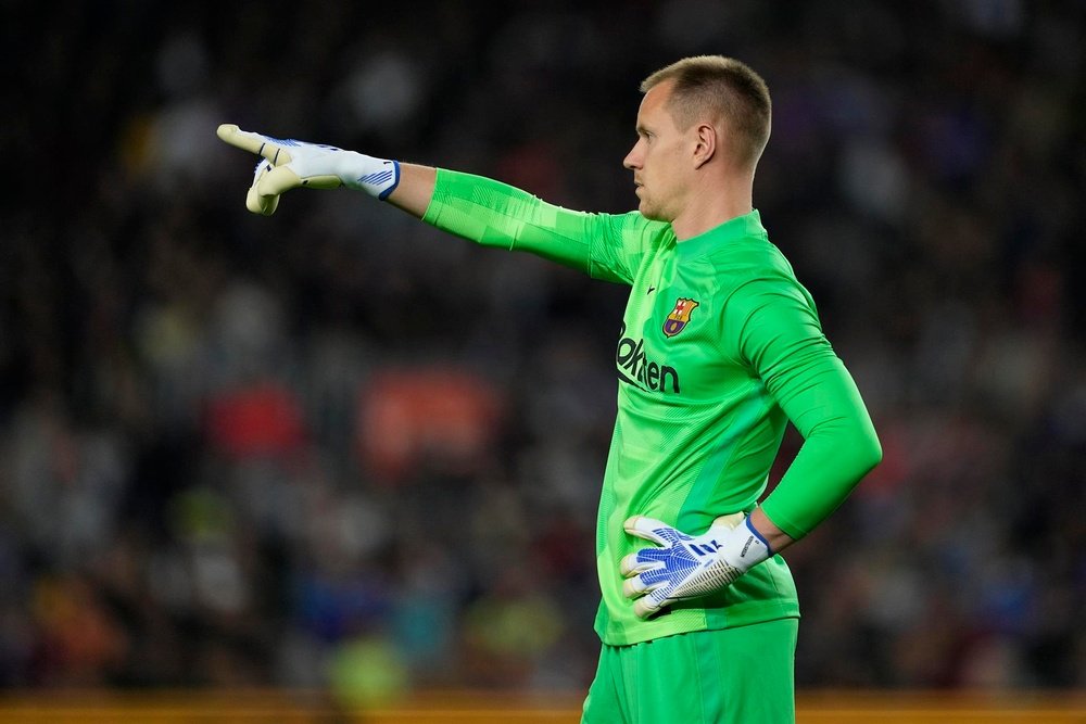 Ter Stegen superó un récord de Zubizarreta. EFE