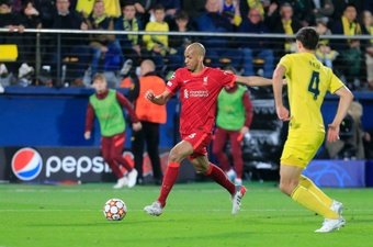 Fabinho does not make it to the FA Cup in the end. EFE