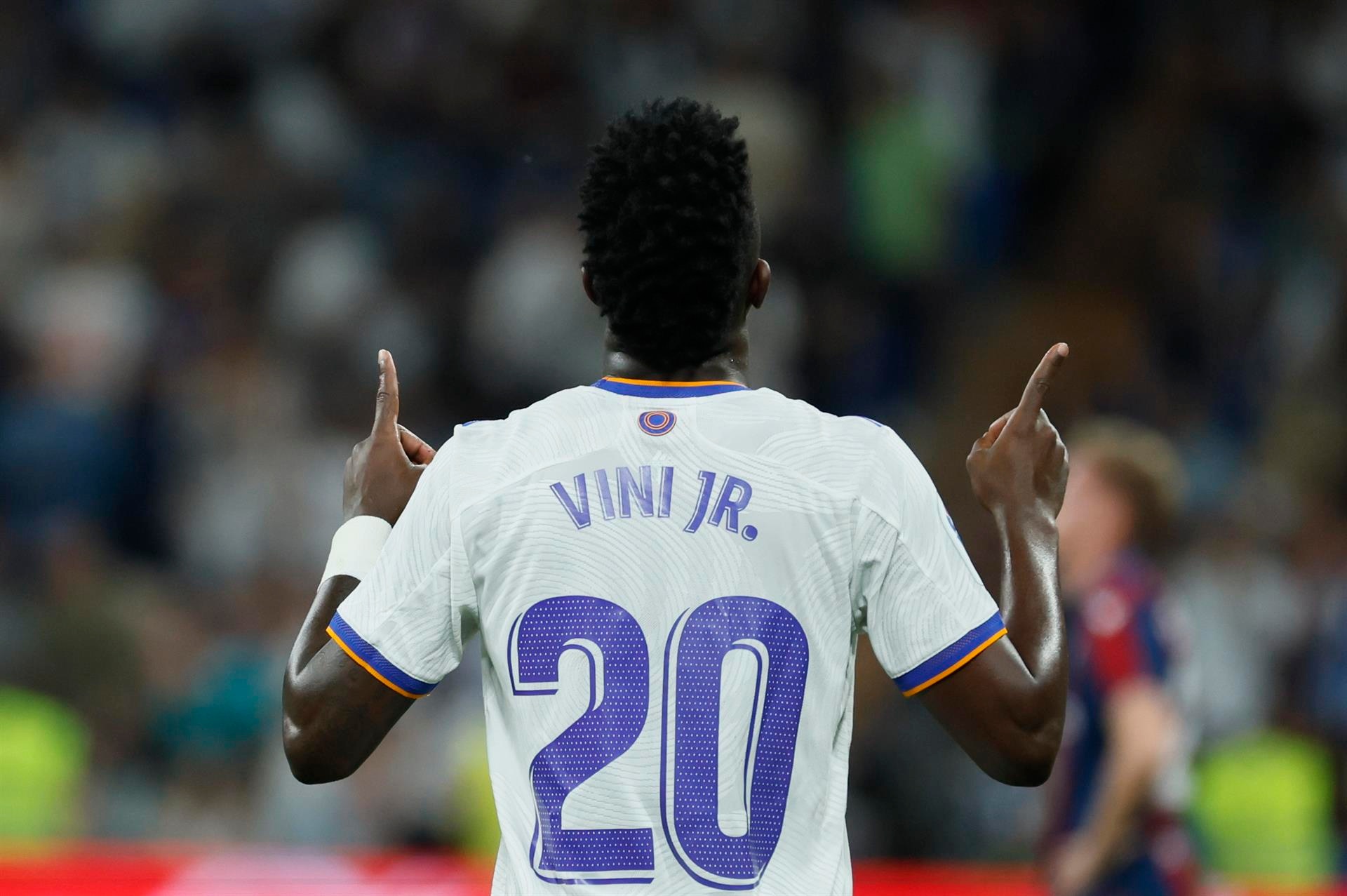 Vinicius quiere triunfar en el Madrid. EFE