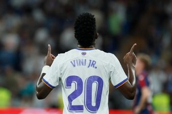 It's been four years since Vinicius signed for Real Madrid. EFE