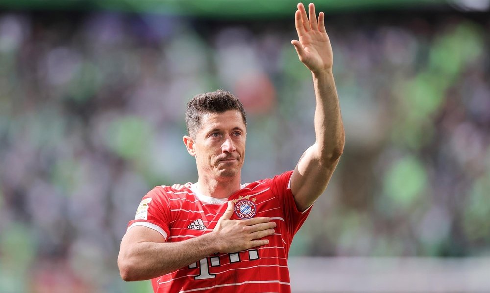 Lewandowski parla del possibile addio. AFP