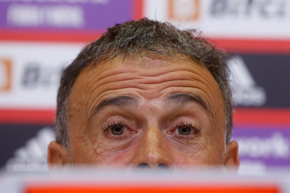 Luis Enrique spoke about the Champions League final. EFE