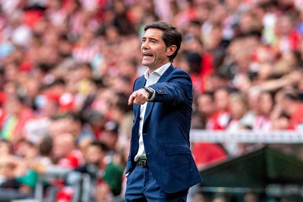 Marcelino prefiere a Guedes antes que a Cavani. EFE
