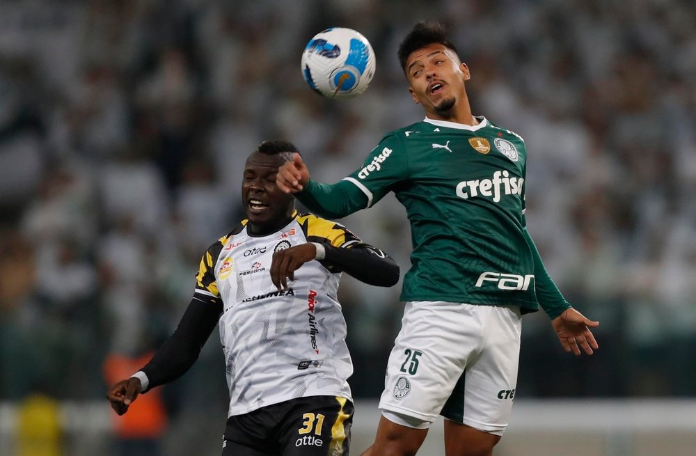 Palmeiras tropieza ante Paranaense, pero sigue líder en Brasil. EFE