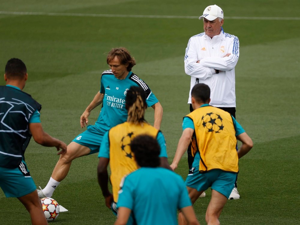 El técnico ya trabaja para mostrar al mejor Madrid posible el curso que viene. EFE