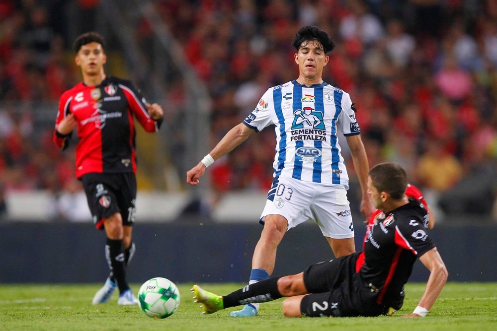 Atlas ganó por 2-0 a Pachuca en la ida de la final. EFE