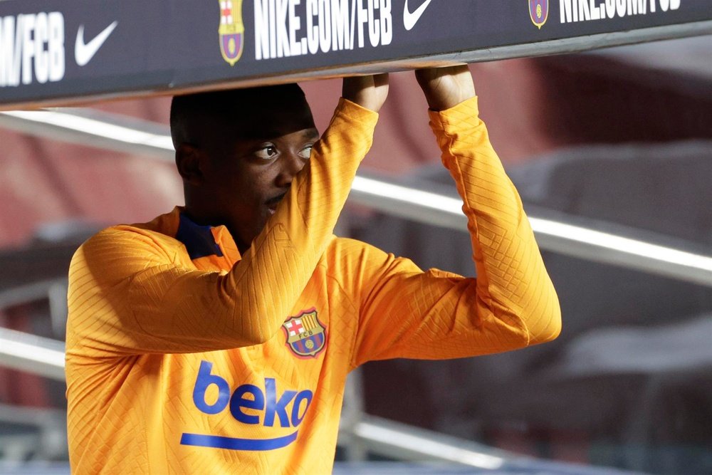 El delantero francés del Fc Barcelona Ousmane Dembélé, en una imagen de archivo.EFE