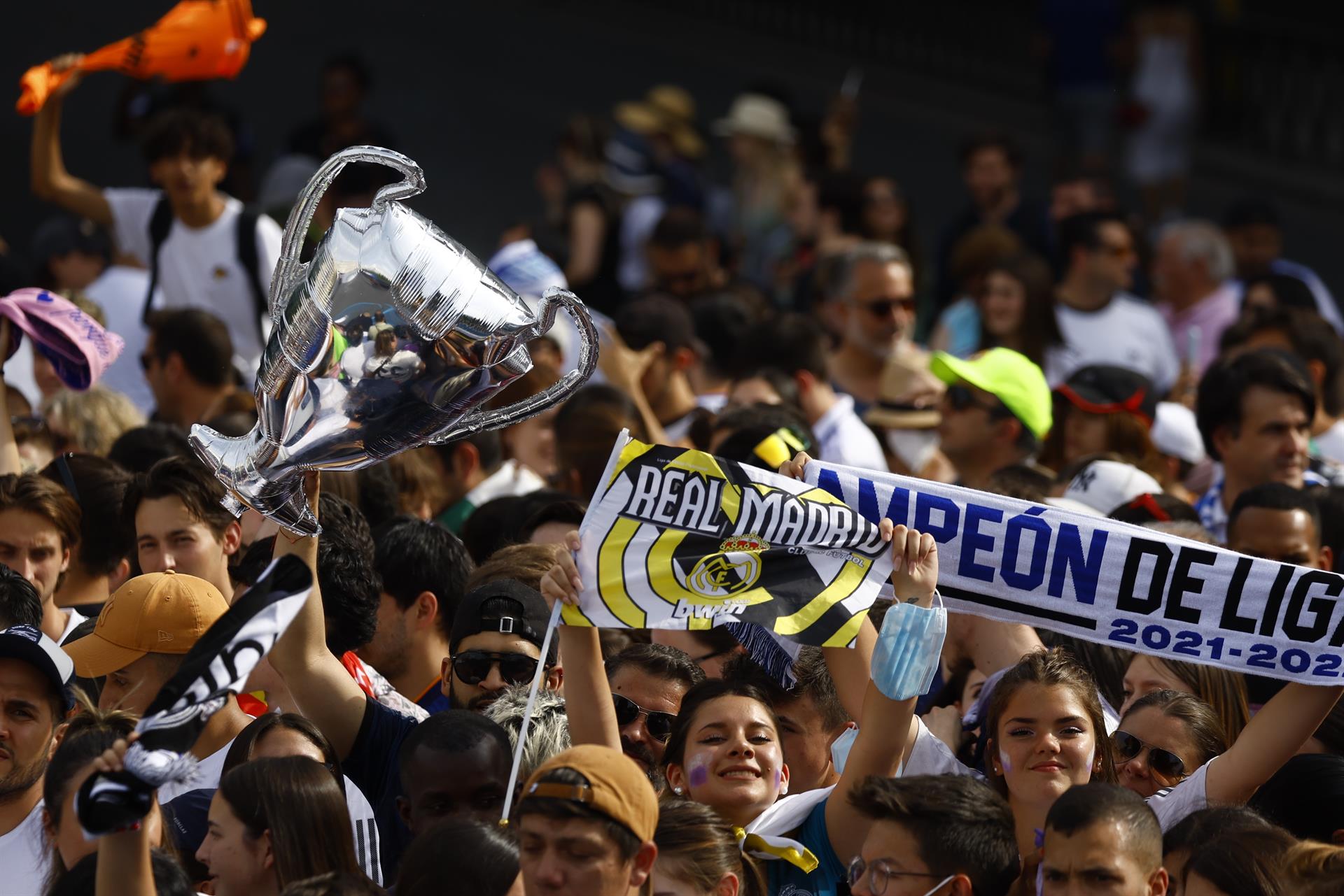 Sigue la celebración de la 'Decimocuarta' del Real Madrid