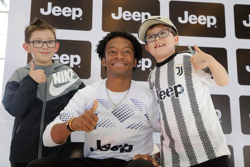 Cuadrado's contract with Juve expires in 2023. EFE