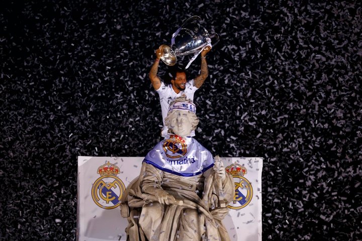 Os melhores momentos de Marcelo em Madrid.AFP