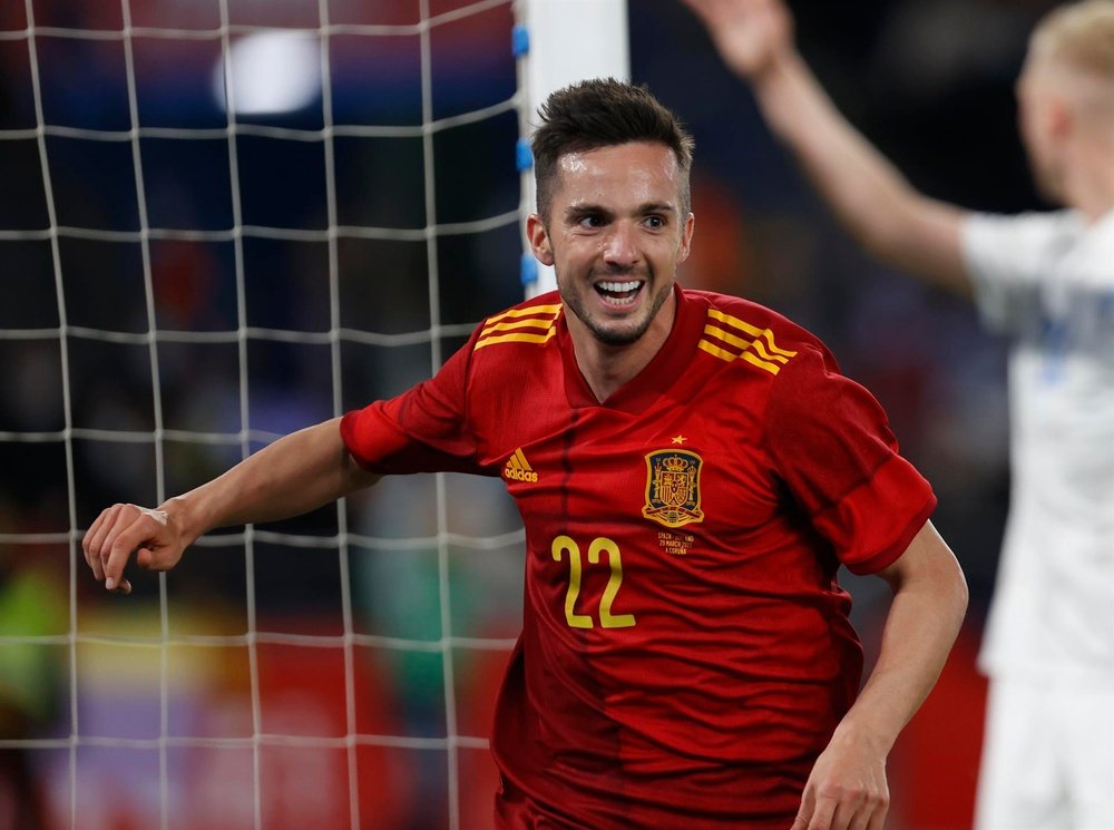 Pablo Sarabia laisse planer le doute sur son avenir au PSG. efe