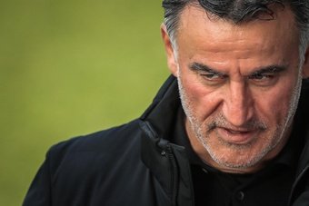 Galtier is waiting for Pochettino's dismissal by PSG to be completed. EFE