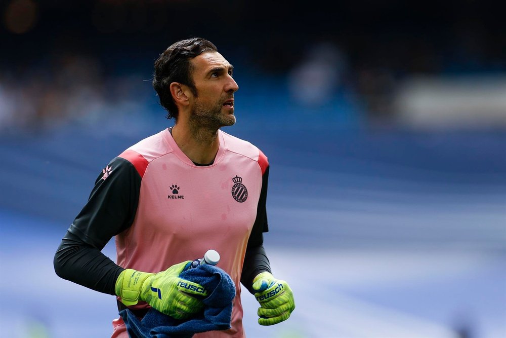 Diego López explicó su salida del Espanyol. EFE
