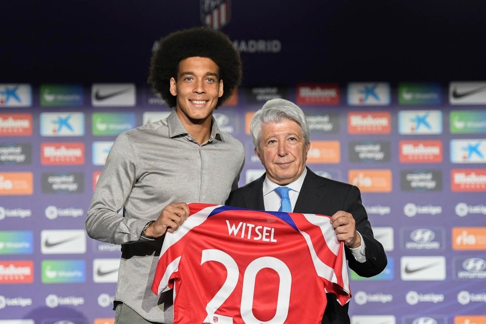Witsel explique pourquoi il a signé à l'Atlético. EFE
