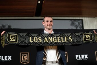 Bale signed for Los Angeles FC after leaving Spain. EFE