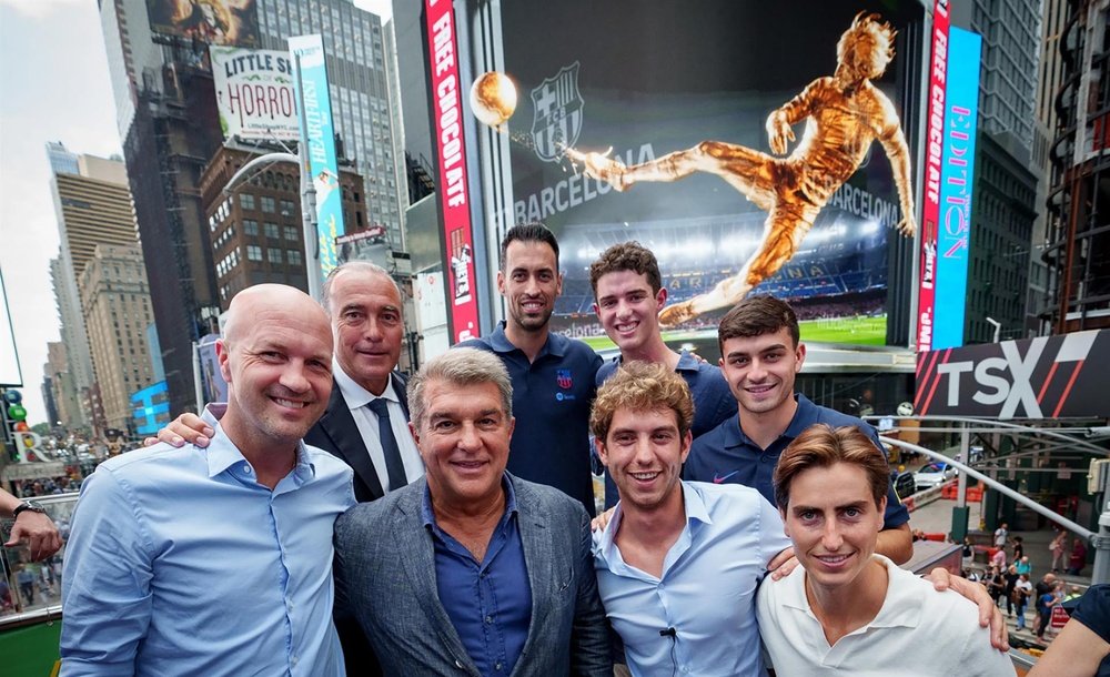 O FC Barcelona vendeu sua primeira NFT.EFE