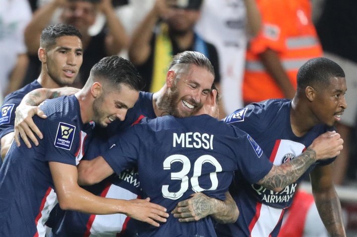 El PSG se proclamó campeón de la Supercopa de Francia. EFE