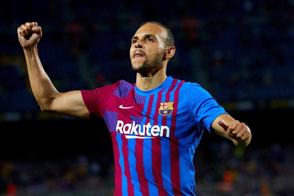 Le Barça résilie le contrat de Braithwaite. efe