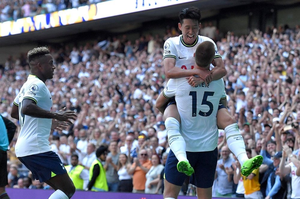 Triunfo contundente del Tottenham sobre el Southampton. EFE