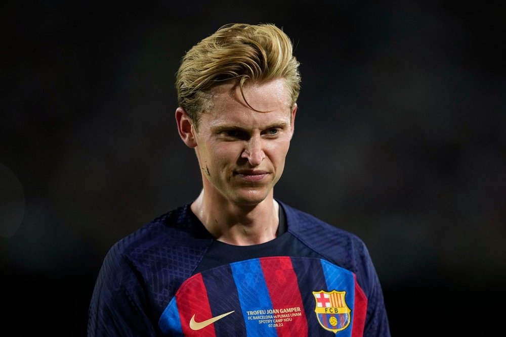 Frenkie de Jong has returned from injury. EFE