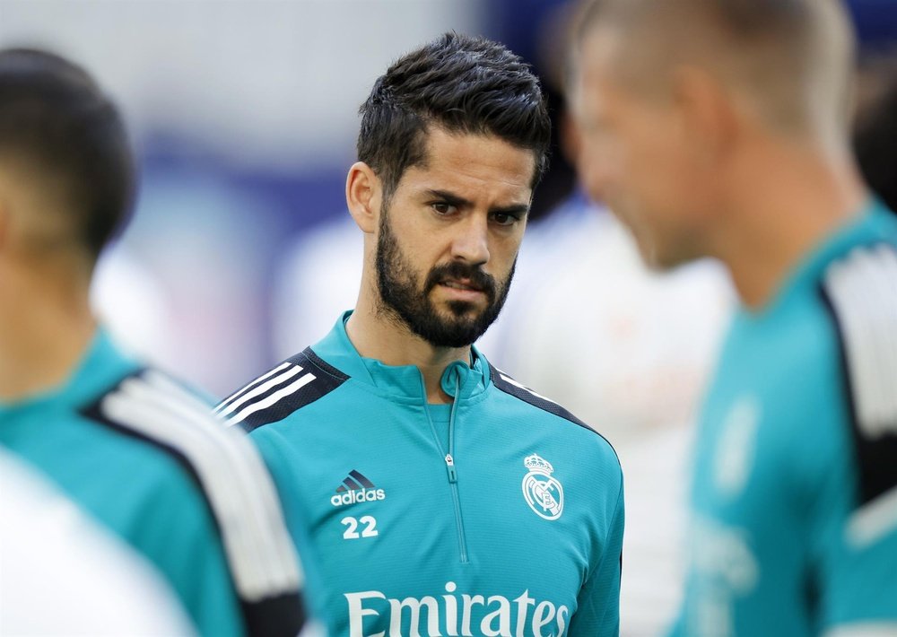 Isco left the 'Merengues' in the summer of 2022. EFE