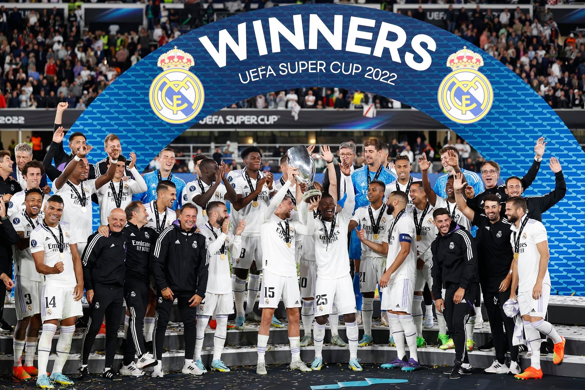 La última Supercopa del Madrid fue en 2022. EFE