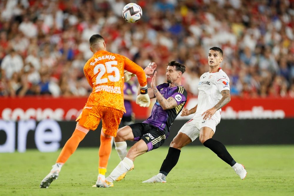 Sevilla y Real Valladolid empataron 1-1. EFE