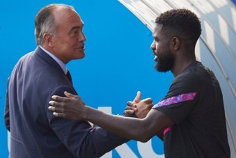 Umtiti is expected to arrive in Italy early next week. EFE
