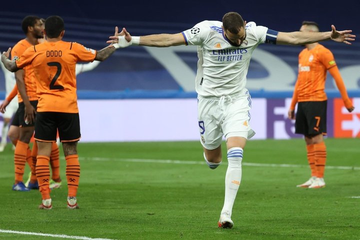 Real Madrid-Shakhtar: una pinza con la que sacarle la espinita a Benzema. EFE