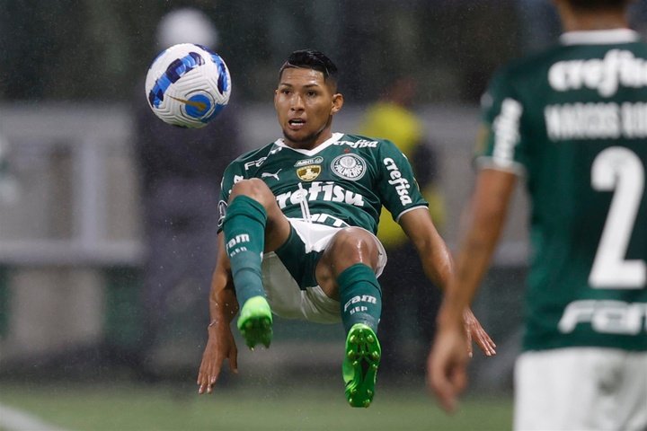 O jogador do Palmeiras Rony, em imagem de arquivo.EFE