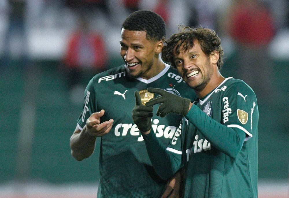 Prováveis escalações de Botafogo e Palmeiras. EFE