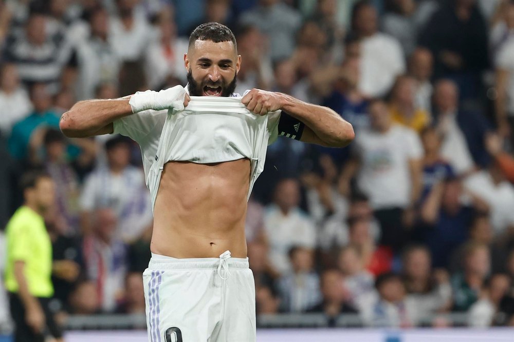 Ancelotti has opted to rest Benzema. EFE