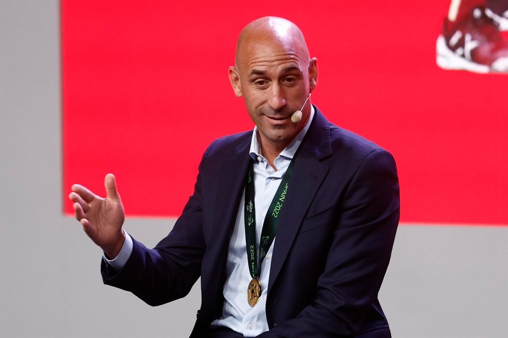 Rubiales spoke about the 2030 World Cup. EFE