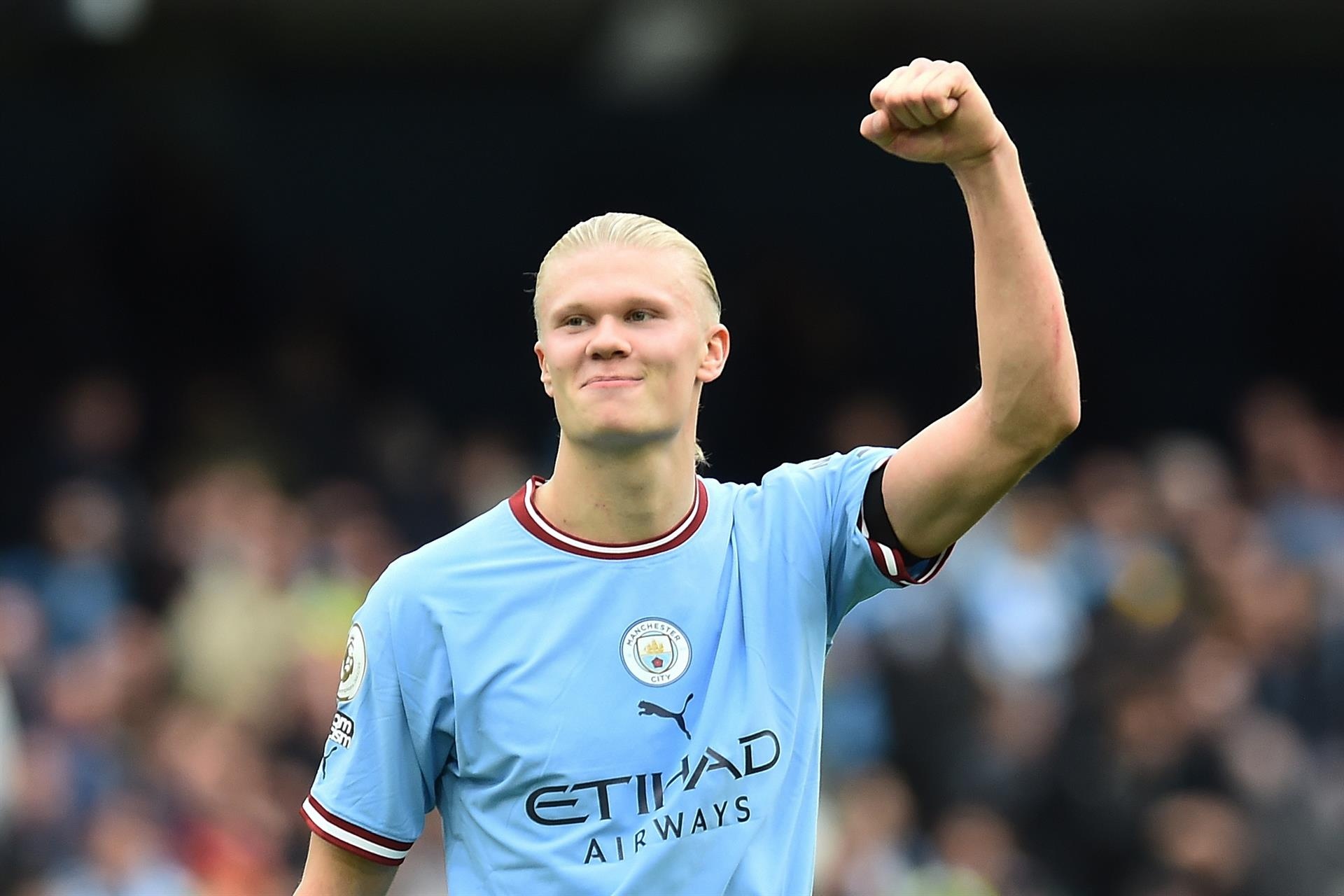 Haaland has scored 19 goals in the 12 games for City. EFE