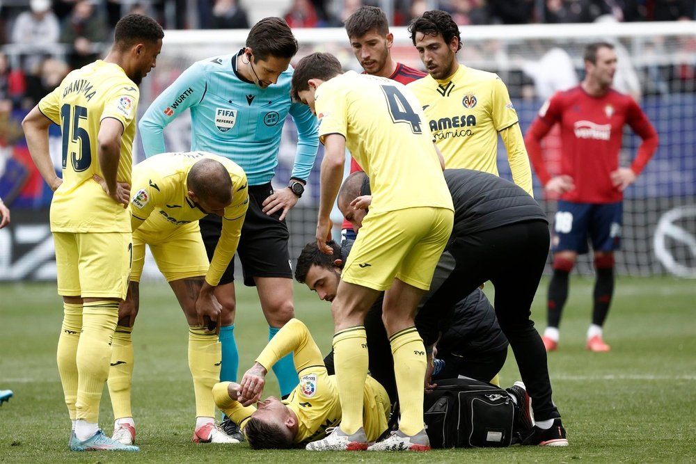 Moreno was seven months out with a cruciate ligament injury. EFE