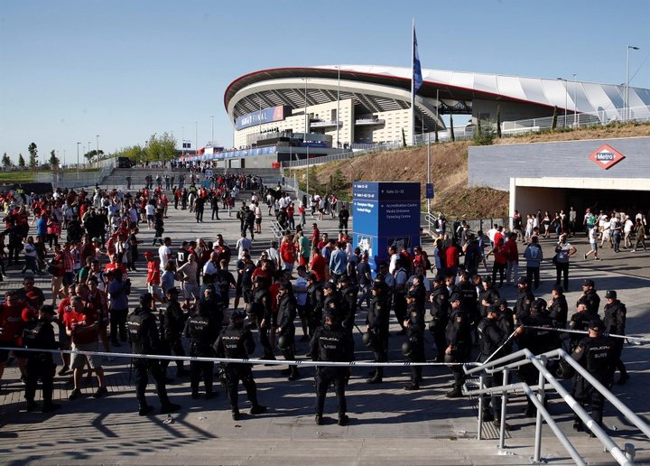 Atletico-Bayern Leverkusen: high alert with over 1000 police