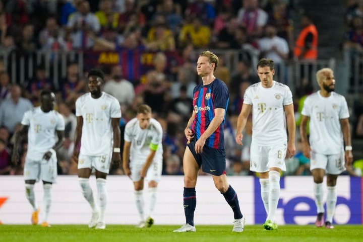 Frenkie not convinced of leaving Barca. AFP