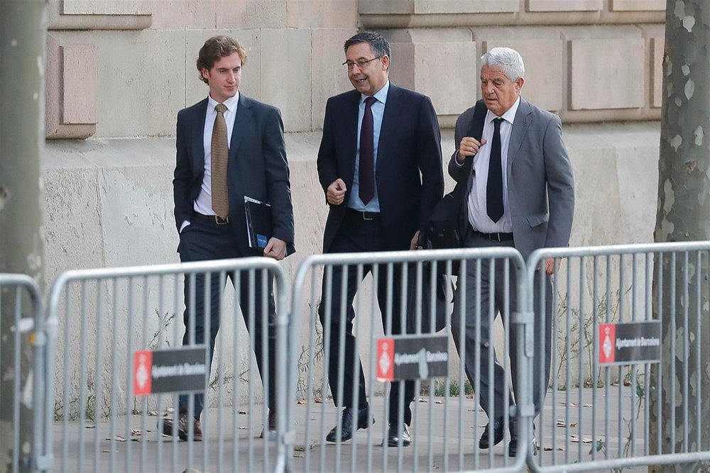 Suspenden la declaración de Rosell y Bartomeu en junio del 'caso Negreira'. EFE/Enric Fontcuberta