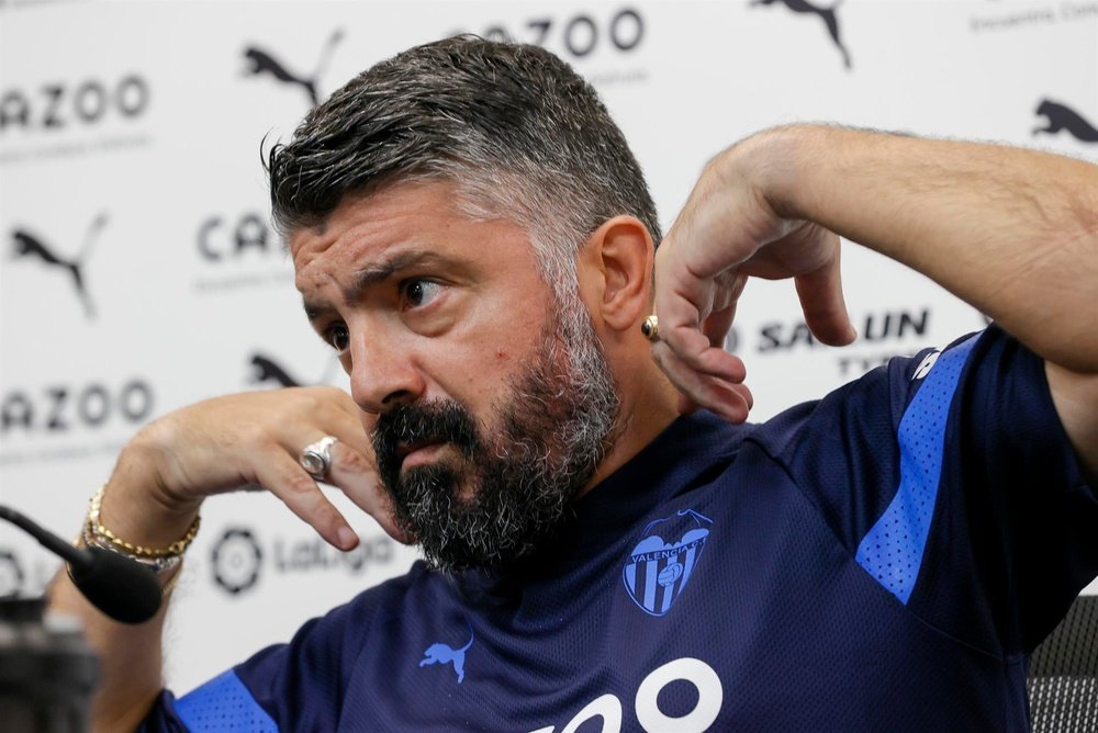 Gattuso confirmó que no hará una concentración fuera de España antes del Mundial. EFE