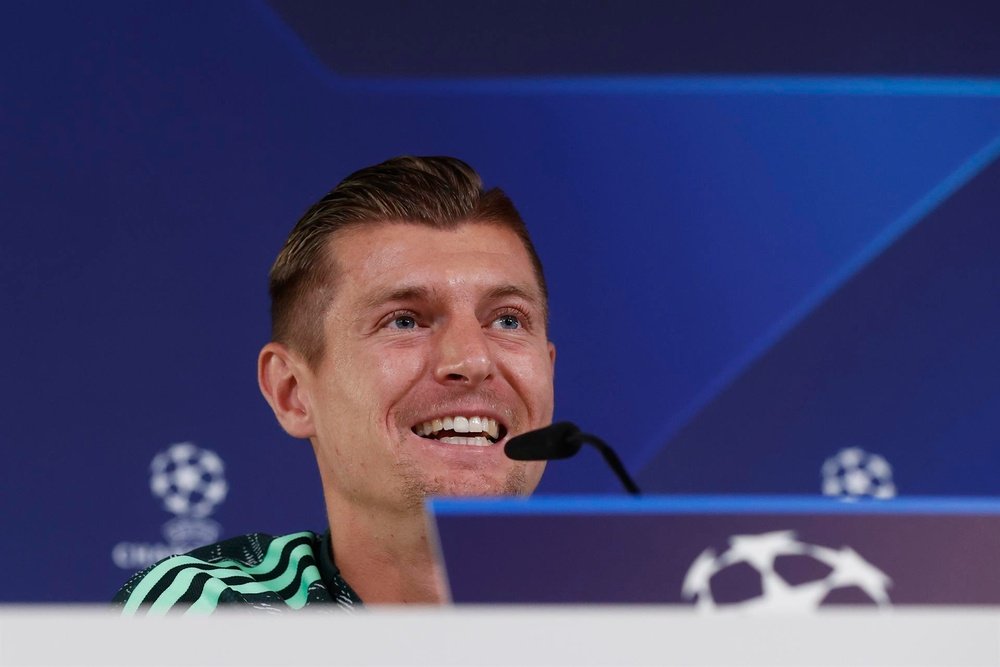 Kroos gave his opinion about the Germany match against Spain. EFE