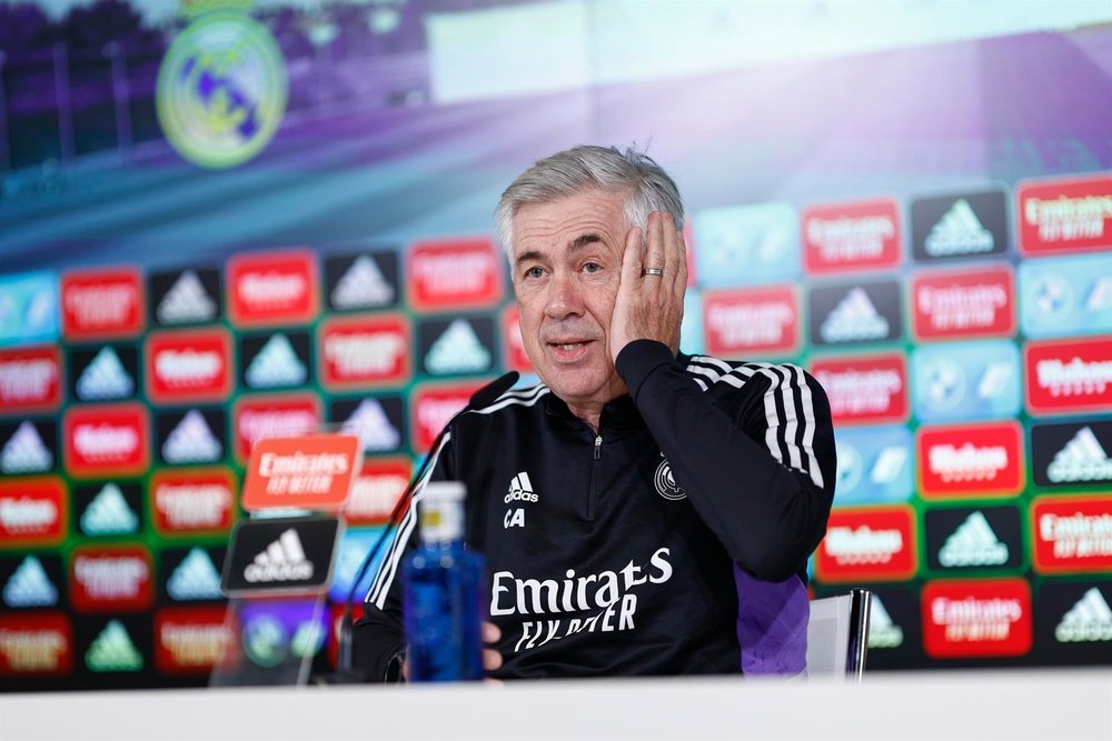 Ancelotti has a contract with Real Madrid until June 2024. EFE