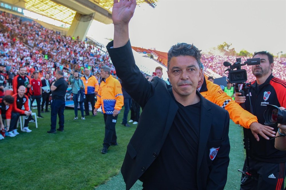 Marcelo Gallardo va (déjà) quitter le banc d'Al-Ittihad. efe