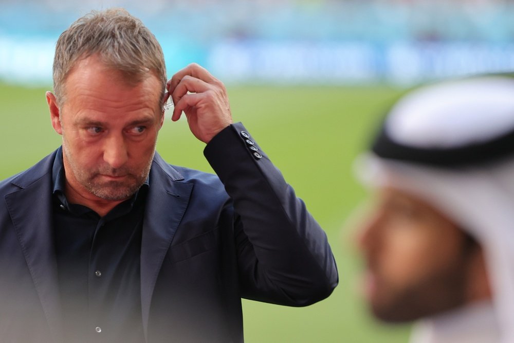 Flick spoke about Germany's crucial clash against Spain. EFE