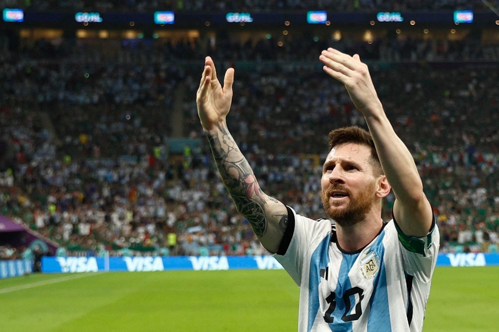 Messi, actualmente, disputa el Mundial de Catar con Argentina. EFE