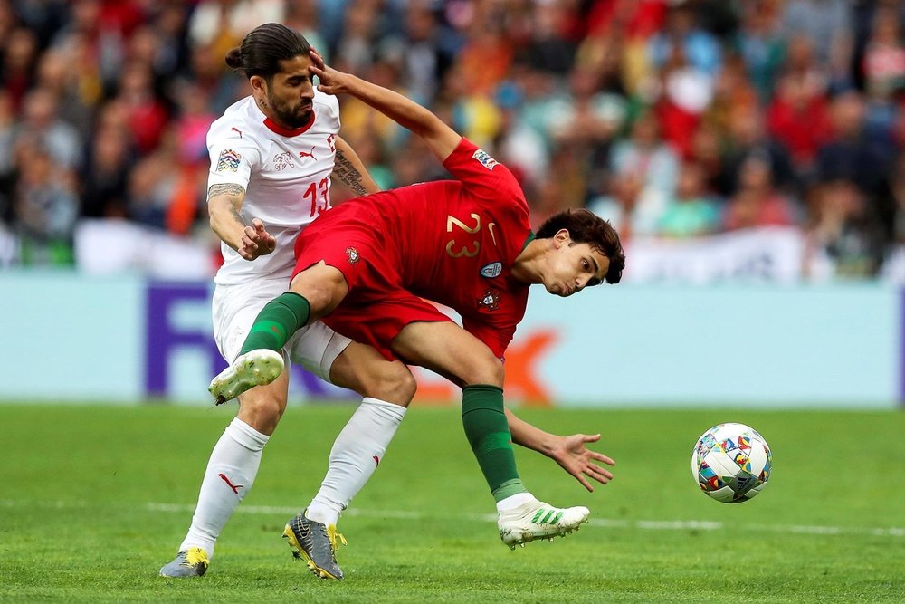 Joao Felix will leave Atletico Madrid in January. EFE